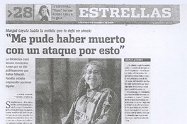 "Me pude haber muerto con un ataque por esto"