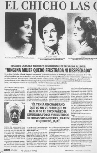 El chicho las quería a todas (entrevistas)