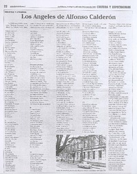 Los Angeles de Alfonso Calderón