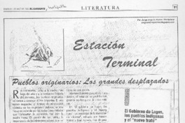 Pueblos originarios: Los grandes desplazados