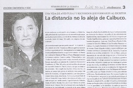 La distancia no lo aleja de Calbuco (entrevistas)