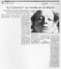 "La Colorina" se revela en el Maule