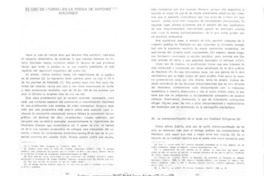 El uso de "tarde" en la poesía de Antonio Machado