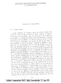 Antonio Machado en realidades y dominantes