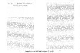 Machado, poeta entero en el recuerdo