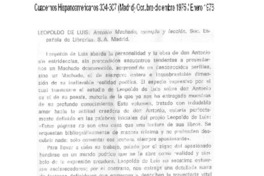 Antonio Machado, ejemplo y lección