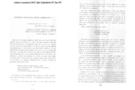 Antonio Machado, poeta simbolista