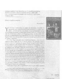 La república peregrina