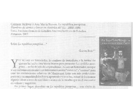 La república peregrina