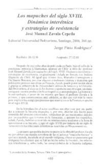 Los mapuches del siglo 18