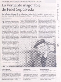 La vertiente inagotable de Fidel Sepúlveda