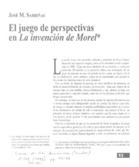 El juego de las perspectivas en La invención de Morel