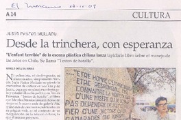 Desde la trinchera, con esperanza