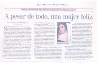 A pesar de todo, una mujer feliz (entrevista)