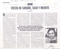 Fiesta de sangre, sexo y muerte