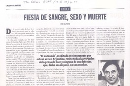 Fiesta de sangre, sexo y muerte