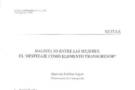 Maldita yo entre las mujeres