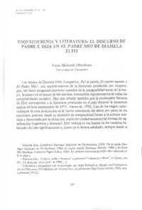 Esquizofrenia y literatura