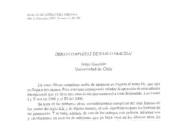 Obras completas de Pablo Neruda