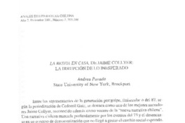 La bestia en casa, de Jaime Collyer