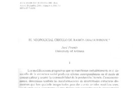 El neopolicial criollo de Ramón Díaz Eterovic