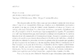 De puro caballero que soy