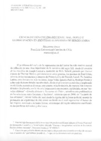 Ciencia ficción chilena reciente