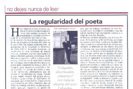 La regularidad del poeta