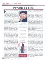 De vuelta a la tierra