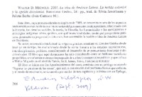 La idea de américa latina. La herida colonial y la opción decolonial