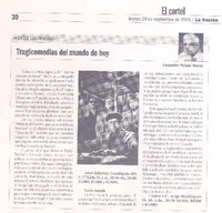 Tragicomedias del mundo de hoy