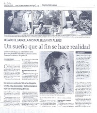 Un sueño que al fin se hace realidad