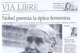 Nobel premia la épica femenina