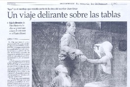 Un viaje delirante sobre las tablas