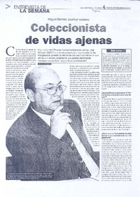 Coleccionista de vidas ajenas