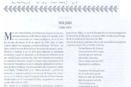 Max Jara (1886-1965)