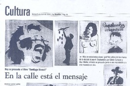 En la calle está el mensaje