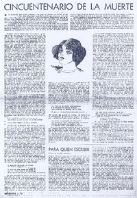 Cincuentenario de la muerte de Delmira Agustini