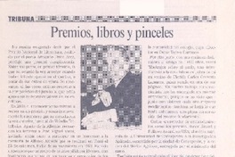 Premios, libros y pinceles