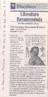 101 consejos esenciales El Parto