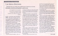 Los tintos silenciosos