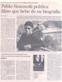 Pablo Simonetti publica libro que bebe de su biografía