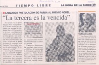 "La tercera es la vencida"
