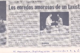 Los enredos amorosos de un taxista bígamo