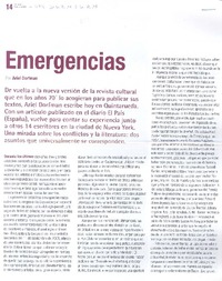 Emergencias