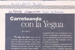 Carreteando con la Yegua