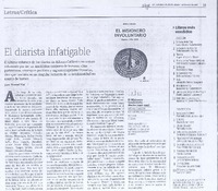 El diarista infatigable