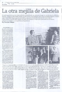 La otra mejilla de Gabriela