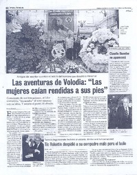 Las aventuras de Volodia: "Las mujeres caín rendidas a sus pies"