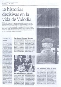 10 historias decisivas en la vida de Volodia